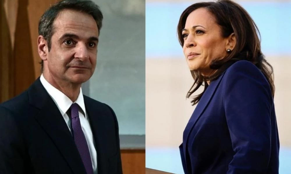 Σε εξέλιξη η συνάντηση Μητσοτάκη-Καμάλα Χάρις στο Μόναχο